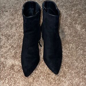 J. Crew Sleek Black Ankle Booties